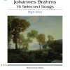 Brahms: 15 Selected Songs (High Voice)