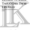 Take, O Take Those Lips Away (Baritone)
