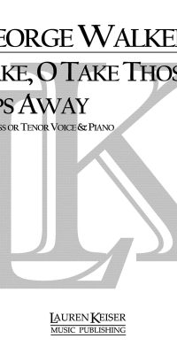 Take, O Take Those Lips Away (Baritone)
