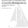 Cancös Modernistas (Soprano with Guitar and Cello)