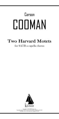 Two Harvard Motets