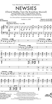 Newsies(Choral Medley from the Broadway Musical)