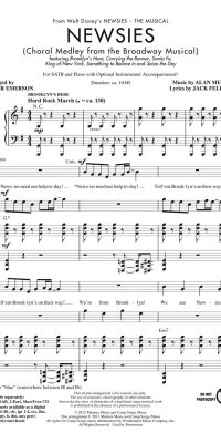 Newsies(Choral Medley from the Broadway Musical)