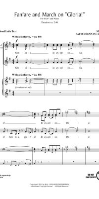 Fanfare and March on Gloria!