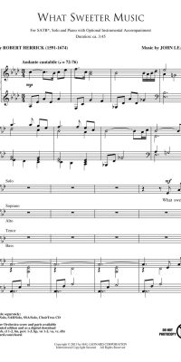 What Sweeter Music
