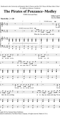 The Pirates of Penzance Medley