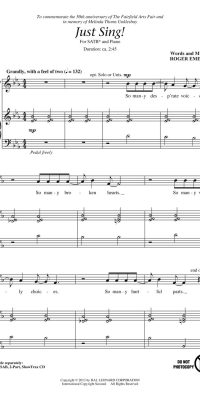 Just Sing!