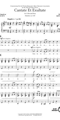 Cantate et Exultate