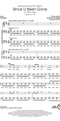 Since U Been Gone(from Pitch Perfect)