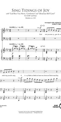 Sing Tidings of Joy
