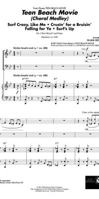 Teen Beach Movie(Choral Medley)