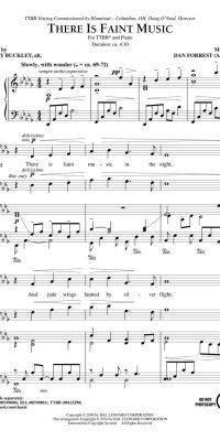 There Is Faint Music