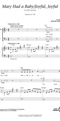 Mary Had a Baby/Joyful, Joyful