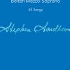 Sondheim for Singers - Belter/Mezzo-Soprano