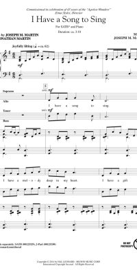 I Have a Song to Sing