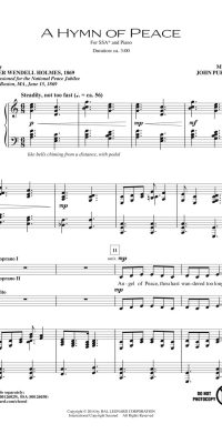 A Hymn of Peace (SSA)