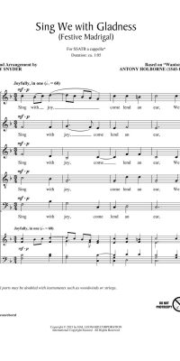 Sing We with Gladness