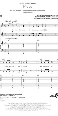 Maroon 5: Maps (SSA)