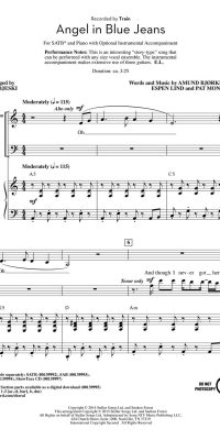 Train: Angel in bluejeans (SATB)