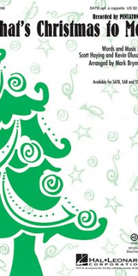 That's Christmas to Me (SATB)