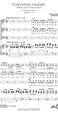 Cantate Hodie! (Sing on This Day!)