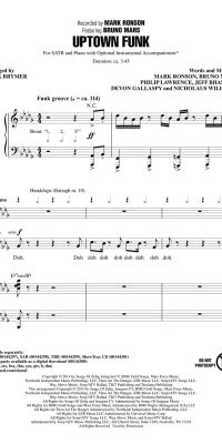 Bruno Mars: Uptown Funk! (Showtrax)