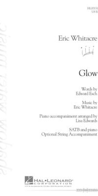 Eric Whitacre: Glow (SATB)