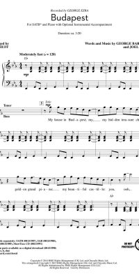 George Barnett: Budapest (SATB)