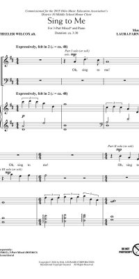 Laura fuernell: Sing to Me