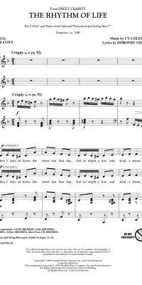 The Rhythm of Life from Sweet Charity (2-Stemmig)