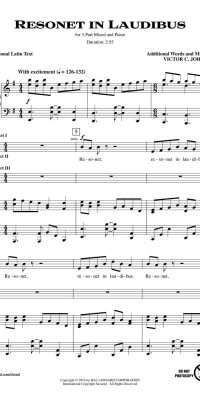 Victor C. Johnson: Resonet in Laudibus