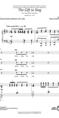 James Rosamond Johnson: The Gift to Sing