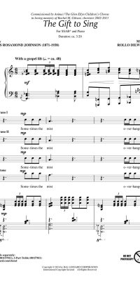 James Rosamond Johnson: The Gift to Sing