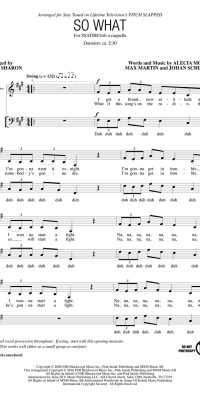 Alecia Moore: So What