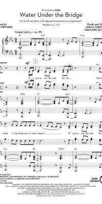 Adele: Water Under the Bridge (SATB)