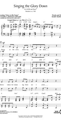 Singing the Glory Down