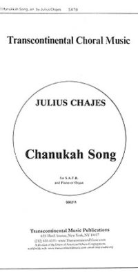 Julius Chajes: Chanukah Song Mi Y'maleil (SATB)