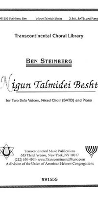 Nigun Talmidei Besht(SATB)