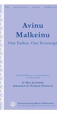 Max Janowski: Avinu Malkeinu (SSAATTBB)