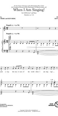 Ken Berg: When I Am Singing!