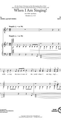 Ken Berg: When I Am Singing!