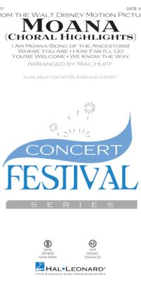 Lin-Manuel Miranda: Moana Choral Highlights (SATB)