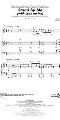 Stand By Me (SATB)