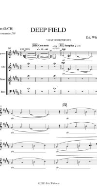 Eric Whitacre: Deep Field