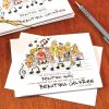 Beautiful Music, Beautiful Children Notecards