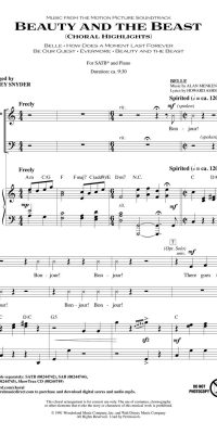 Beauty and the Beast (Choral Highlights)