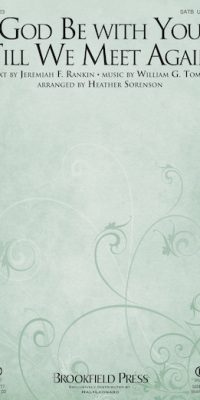 God Be with You Till We Meet Again (SATB)