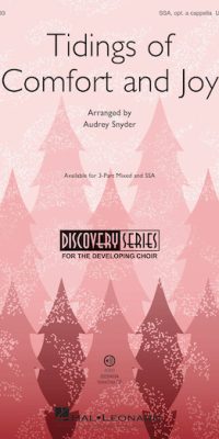 Audrey Snyder: Tidings of Comfort and Joy (SSA)