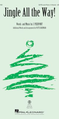 James Pierpont: Jingle All the Way! (SATB, Piano)