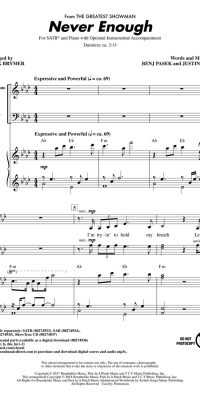 Benj Pasek: Never Enough (Showtrax)